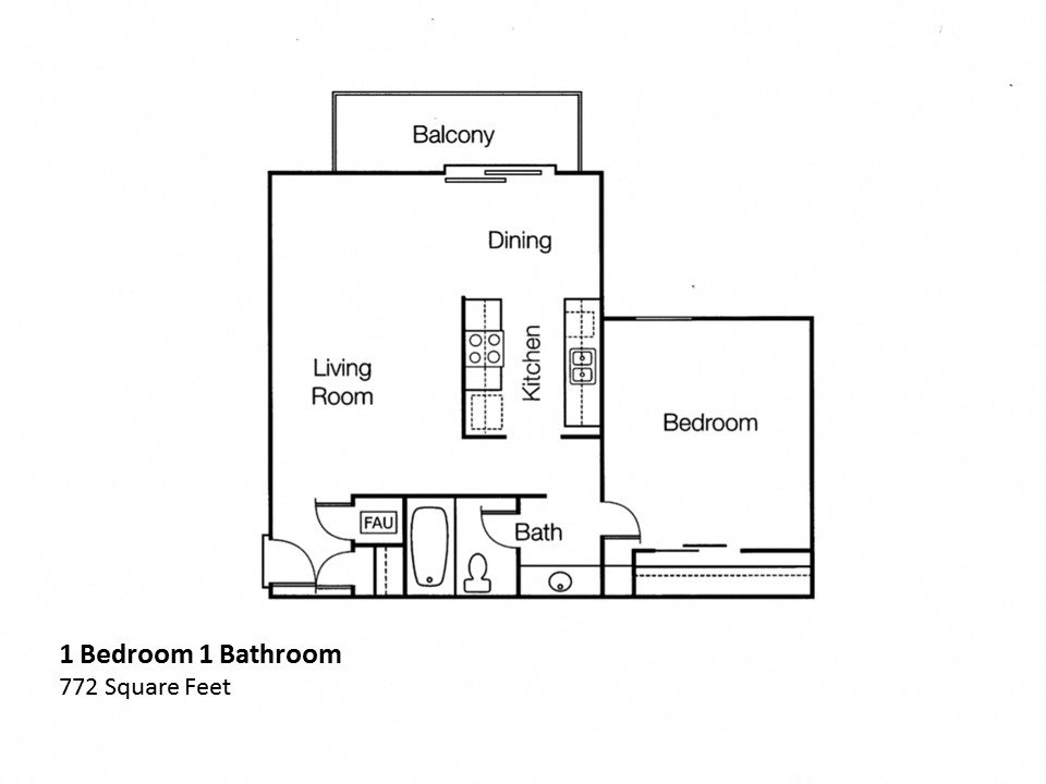 1x1 One bed Monte Vista Apartments | Apartments in CA, 91750